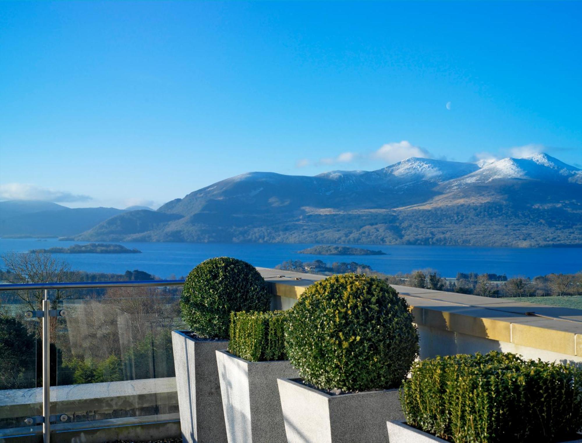 Aghadoe Heights Hotel & Spa Кілларні Екстер'єр фото View of Lake Taupo from the hotel
